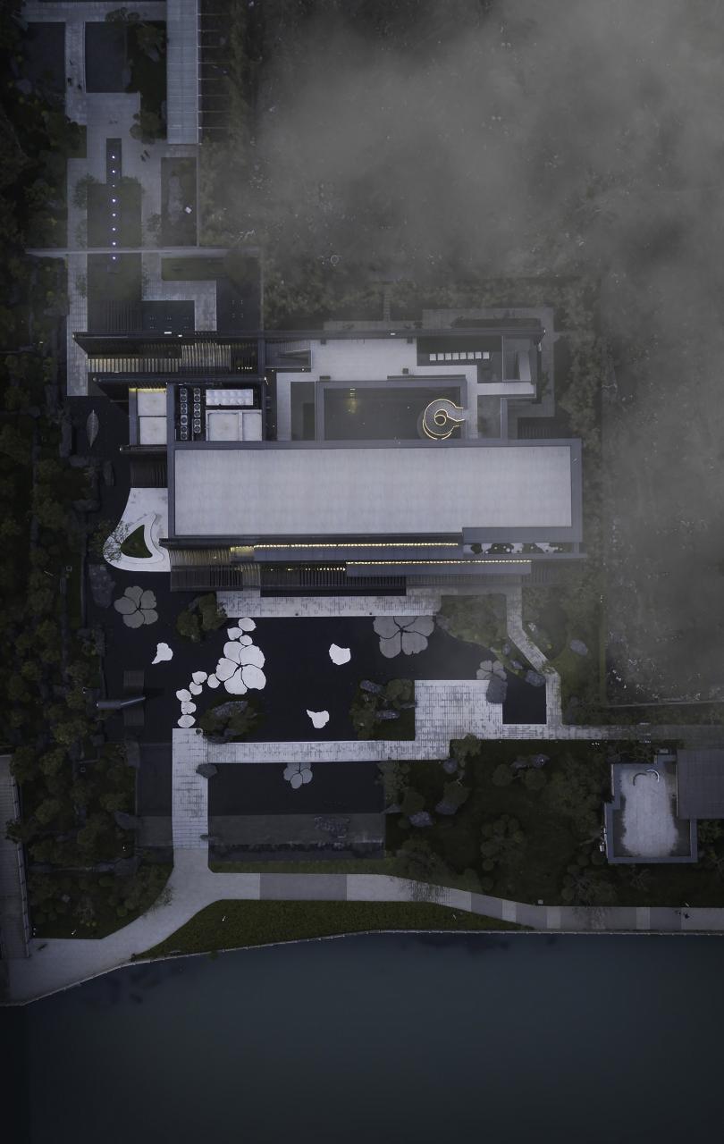 美的禹洲大河实景,扬州美的禹洲大河艺术馆