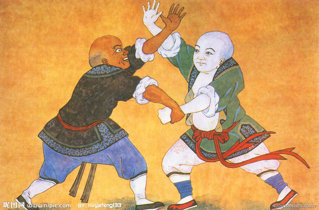 十路少林拳迎门掌歌诀