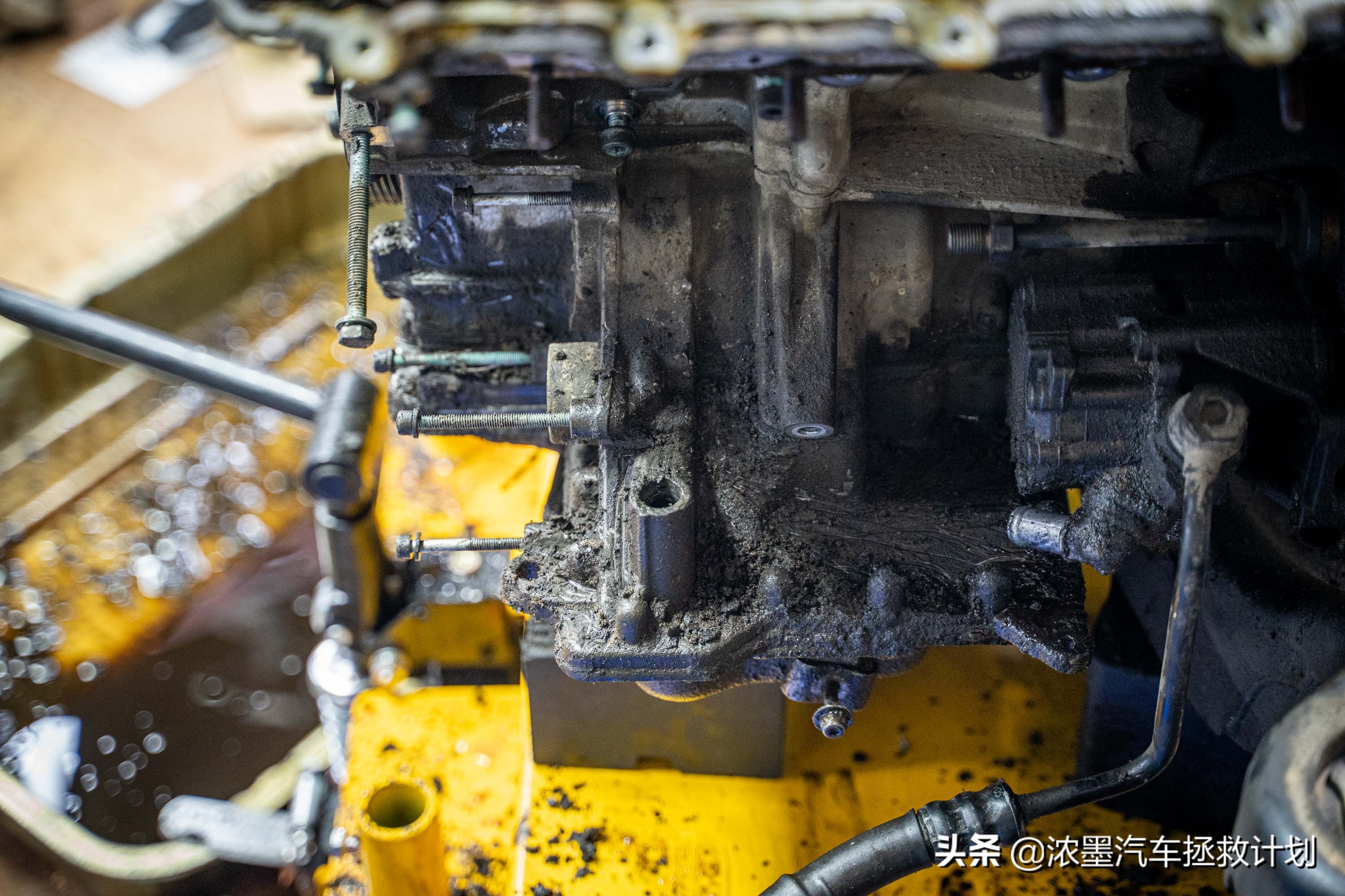 奥迪a6发动机大修全过程,翻新奥迪a6大修发动机