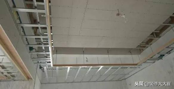 客厅石膏板吊顶要怎么做才好看,新房装修吊顶需批腻子吗