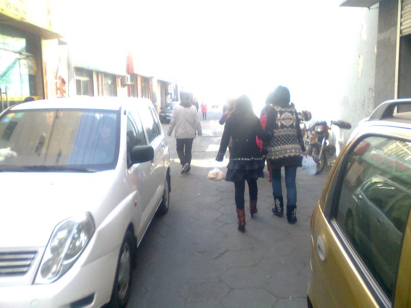 榆林城区街拍,陕西榆林街拍