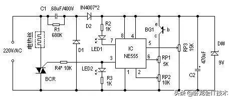 555定时器的作用,555定时器能构成哪三种常用电路