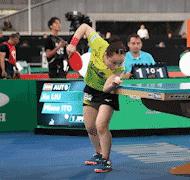 伊藤美诚勾手发球搞笑图片,伊藤美诚勾手发球教学视频