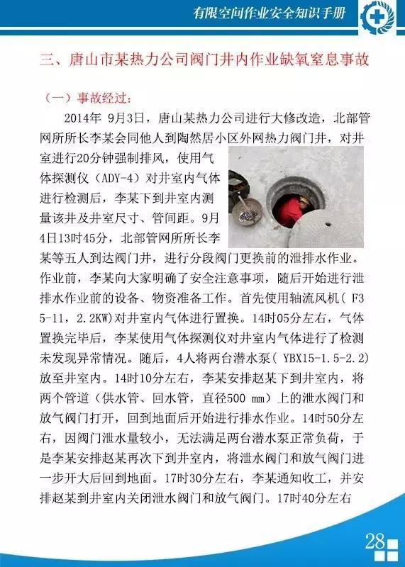 有限空间作业安全知识,有限空间安全知识手册