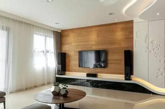 电视背景墙用什么材料好？瓷砖石材壁纸木材，到底哪种合适呢？