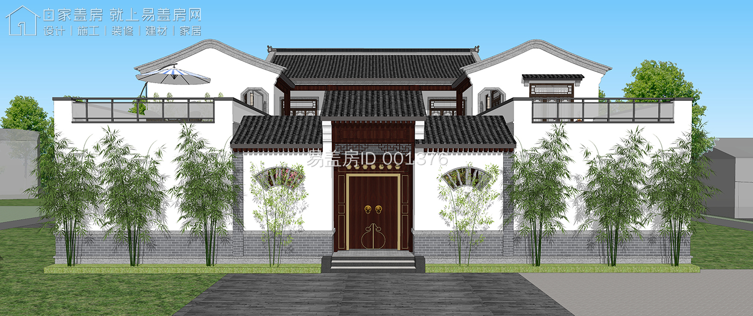 20套最全中式四合院大全,最经典的中式两层四合院