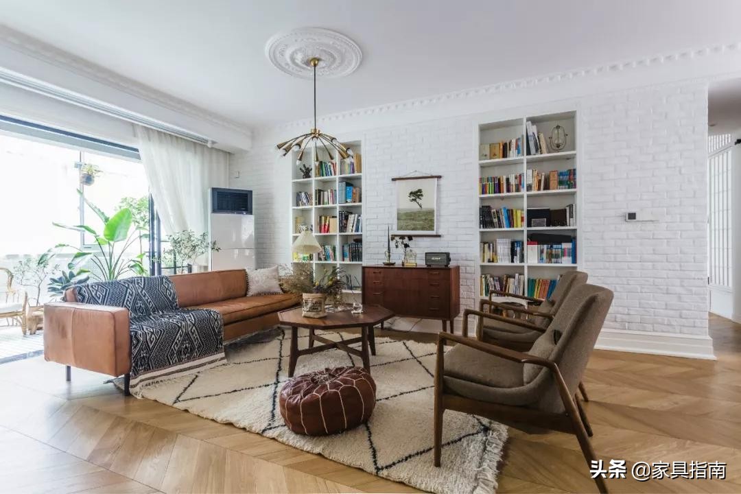 上海宝妈把145㎡四室打造成复古殿堂,成为家居行业的热搜榜