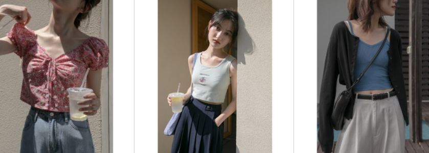 舒适女装店铺推荐平价衣服,少女的轻奢衣柜