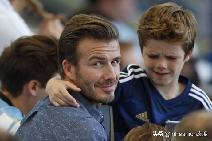 贝克汉姆第一次谈小七,贝克汉姆回应吻小七