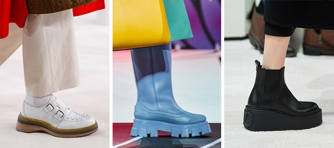 冬款小个子厚底鞋百搭,百搭显腿细鞋子厚底