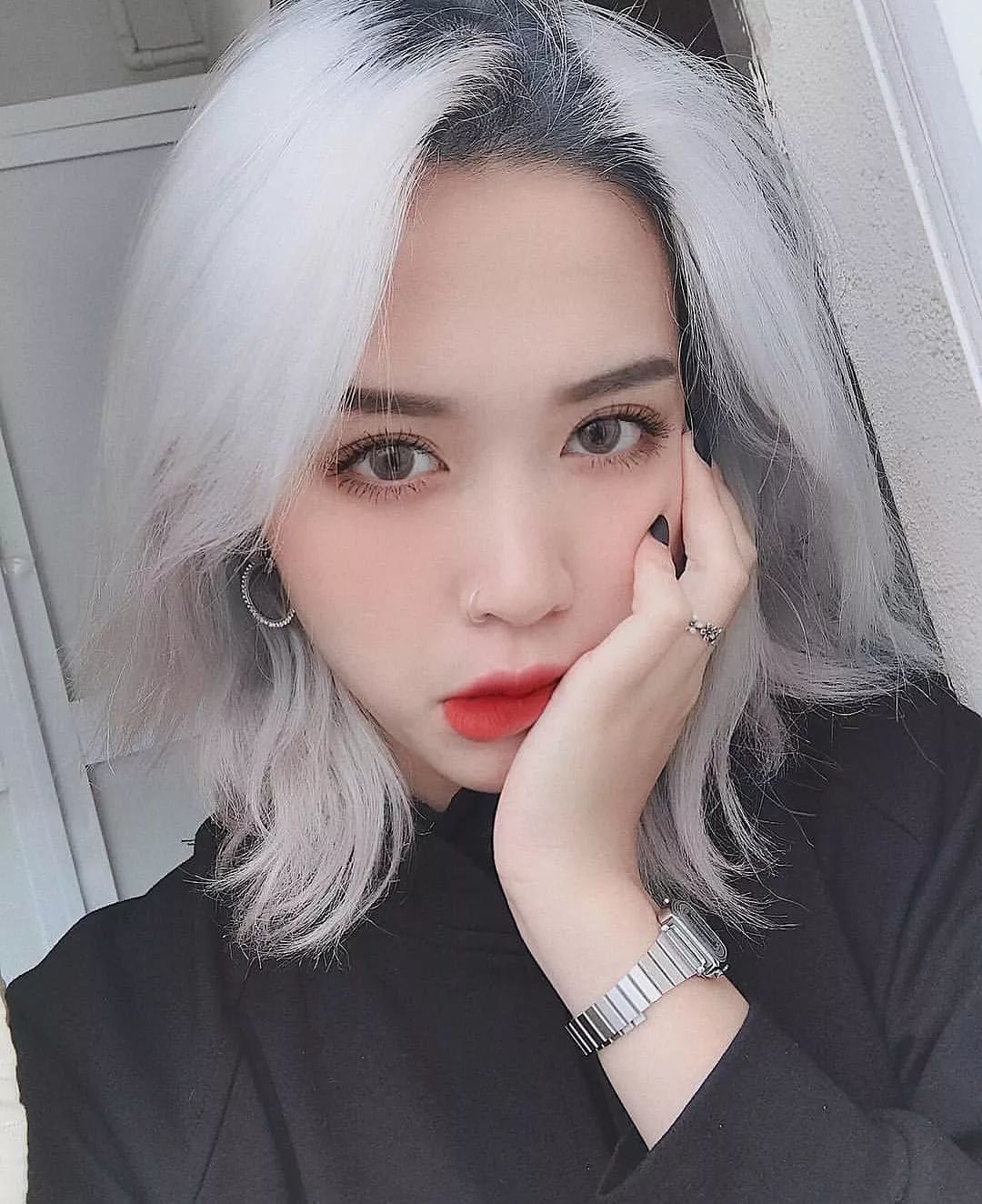 越南网红小姐姐妆容,越南ins小姐姐化妆