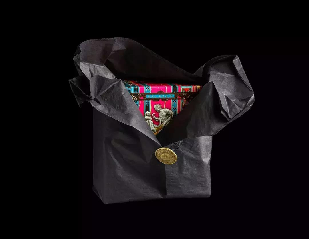 橙味香水包装设计,香水小众设计感包装