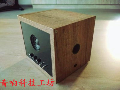 废旧喇叭自制蓝牙音箱,小音箱改造增加低音
