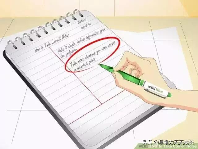 思维导图笔记和康奈尔笔记对比图,康奈尔笔记法公认最高效笔记法