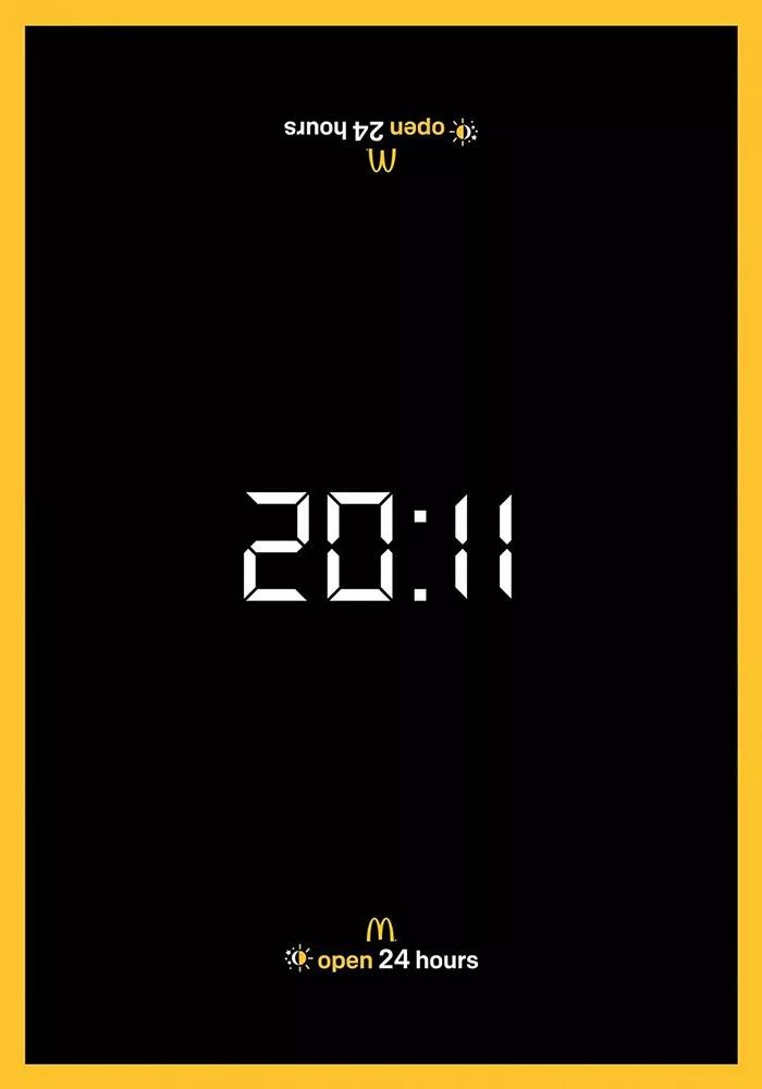 麦当劳经典平面广告,麦当劳甜筒广告海报图片