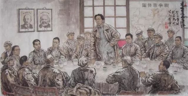 毛*东泽**与周恩来的双星定位