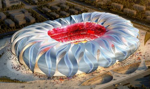 恒大新球场最新消息中国足球,恒大新球场内部设计