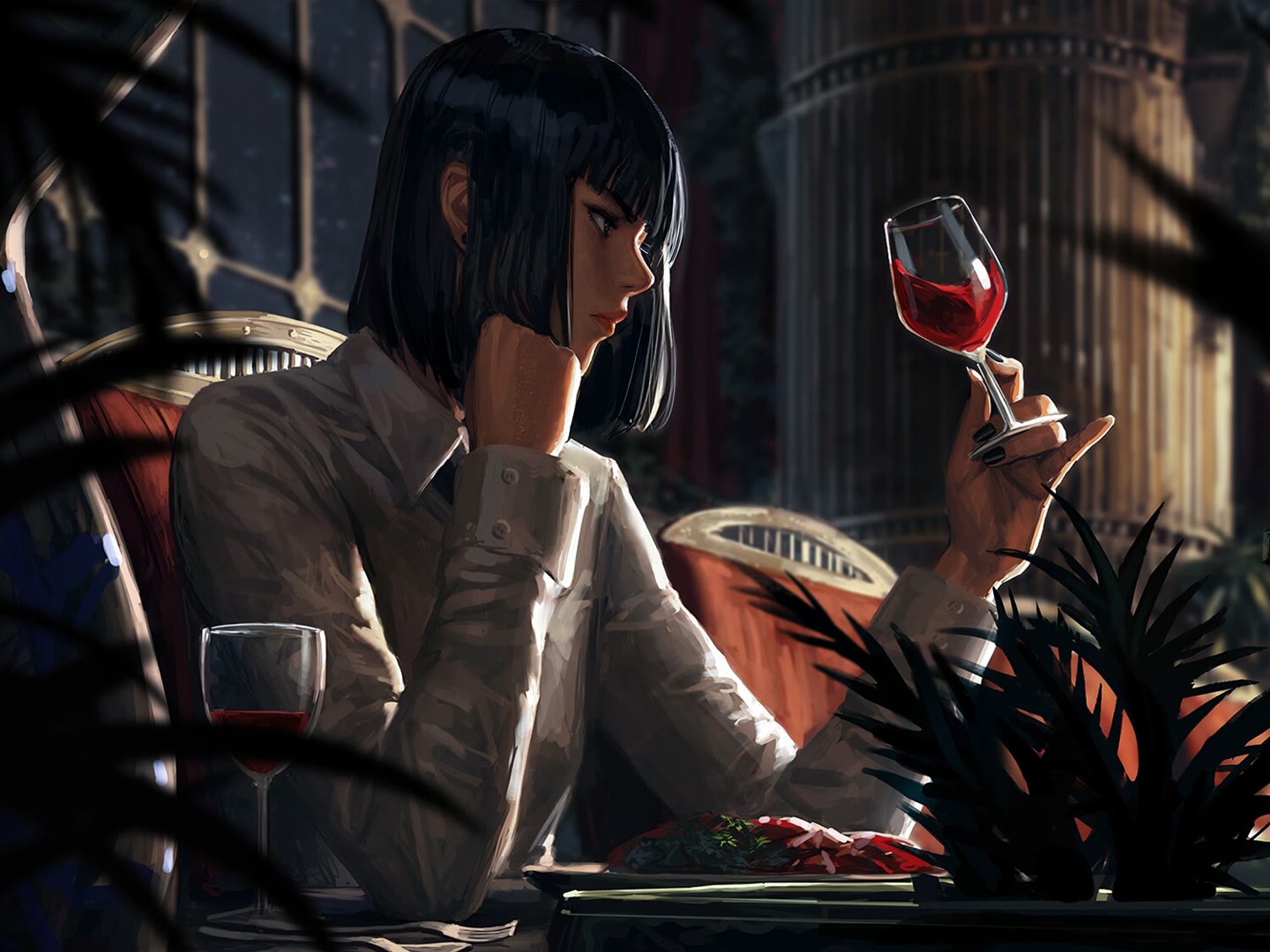 可爱动漫壁纸呆萌的动漫少女,动漫壁纸4k超清动漫少女