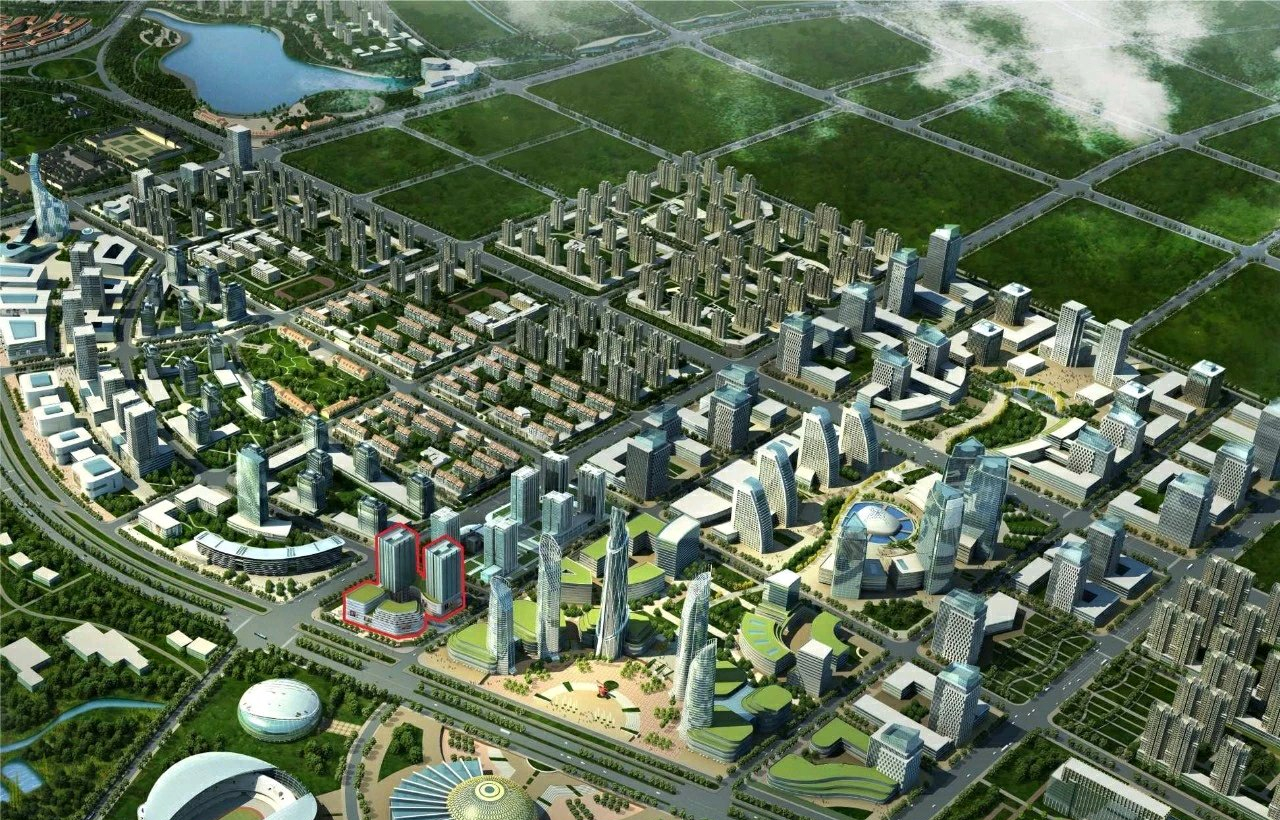 商丘日月湖CBD宋城路,日月湖cbd商务中心区