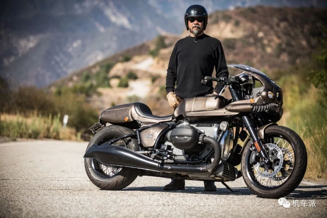 定制|“TheWal”手工大神打造的末日风宝马R18