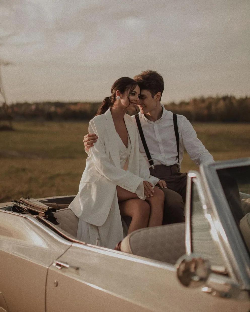 一组高级感十足的婚纱照,国外经典婚纱照