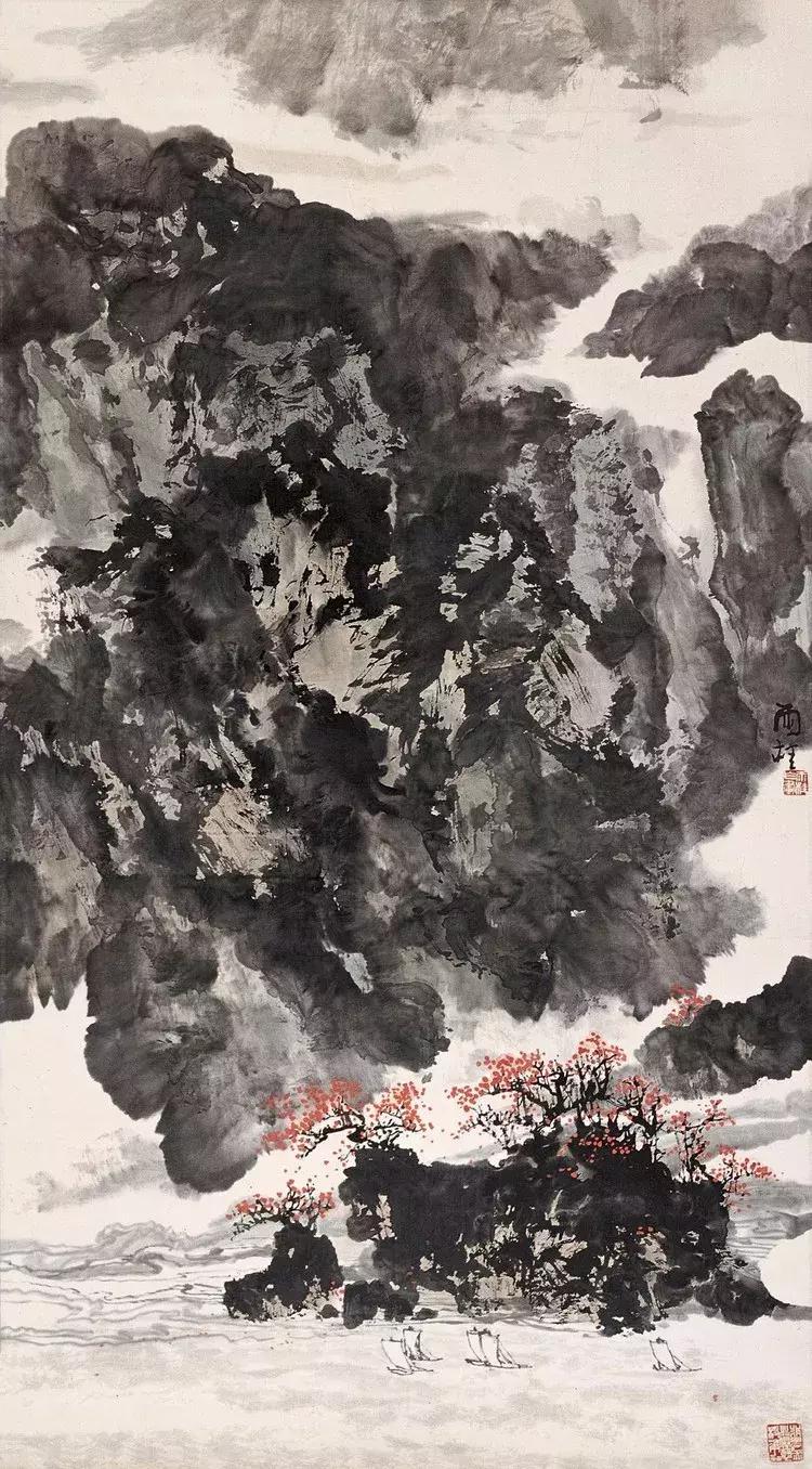 画家宋雨桂作品欣赏,宋雨桂山水书画作品