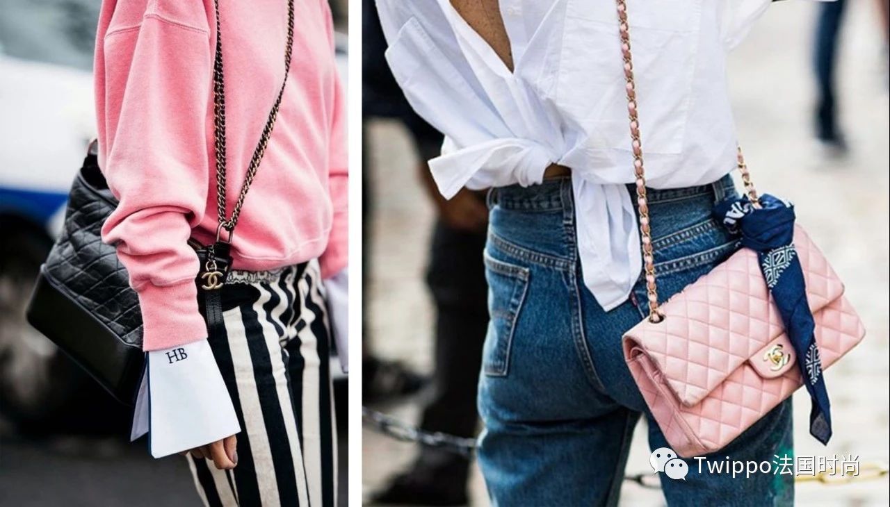年轻时尚女性法式包包,法国时尚女人的包