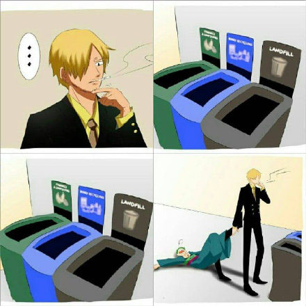 索隆和山治的情侣时刻,索隆和山治日常干架