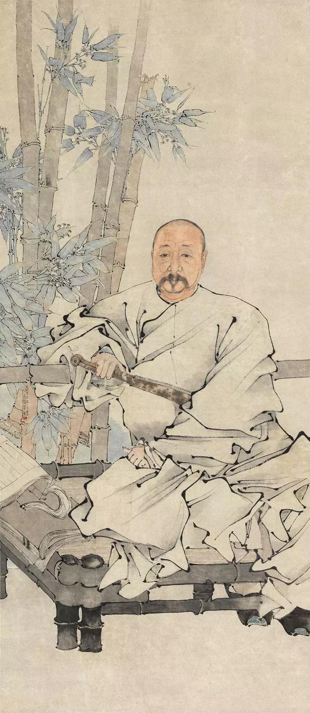 任伯年人物写意画 (任伯年人物白描图)