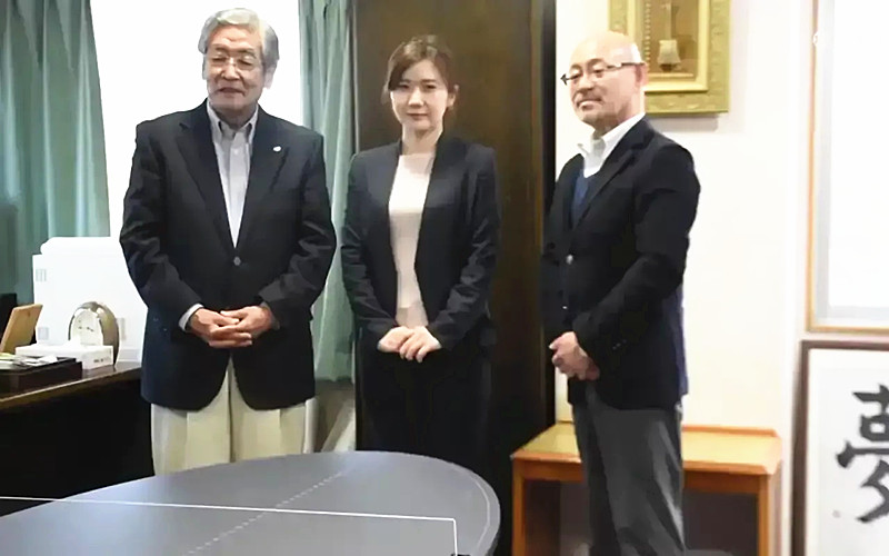 福原爱接受聘书,福原爱找到新工作