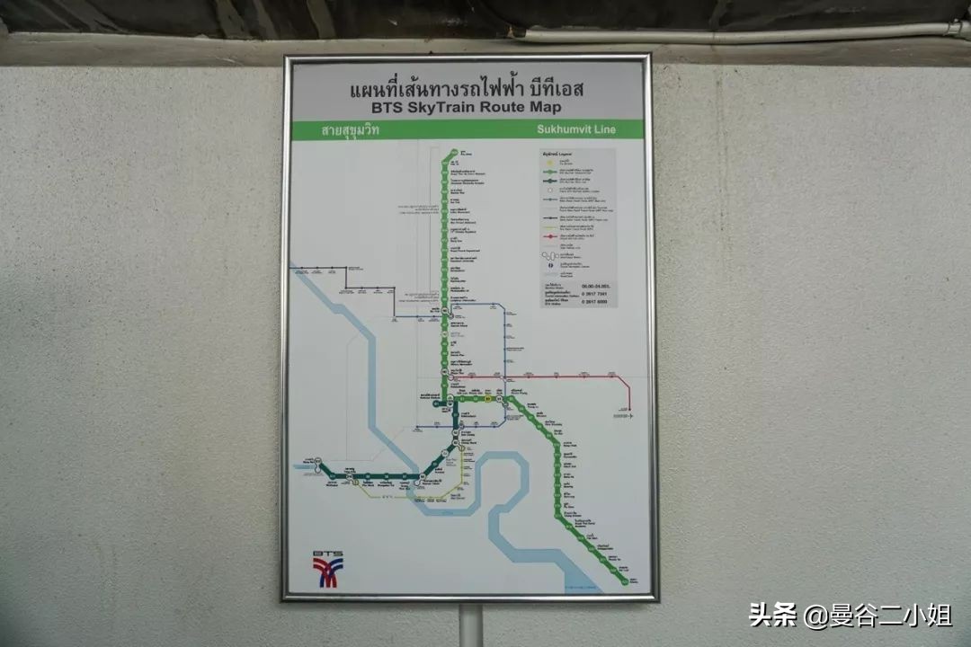 曼谷bts线路图高清版,泰国曼谷bts攻略