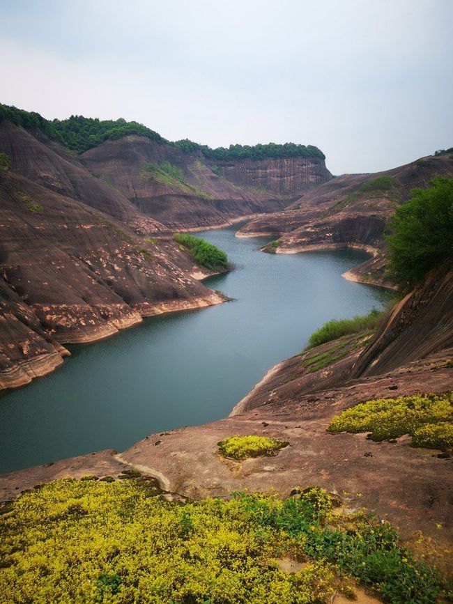 湖南郴州丹霞地貌,郴州丹霞地貌飞天石一游