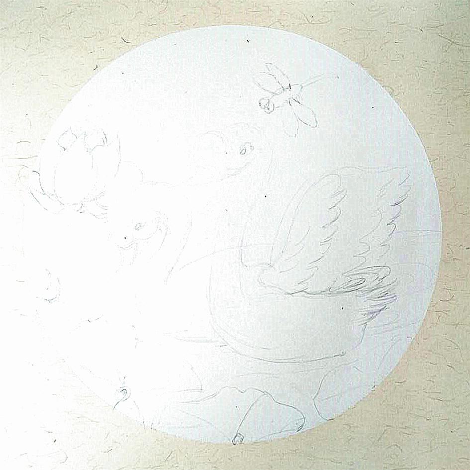 大白鹅创意美术3岁以下,关于谜语的画画简易版