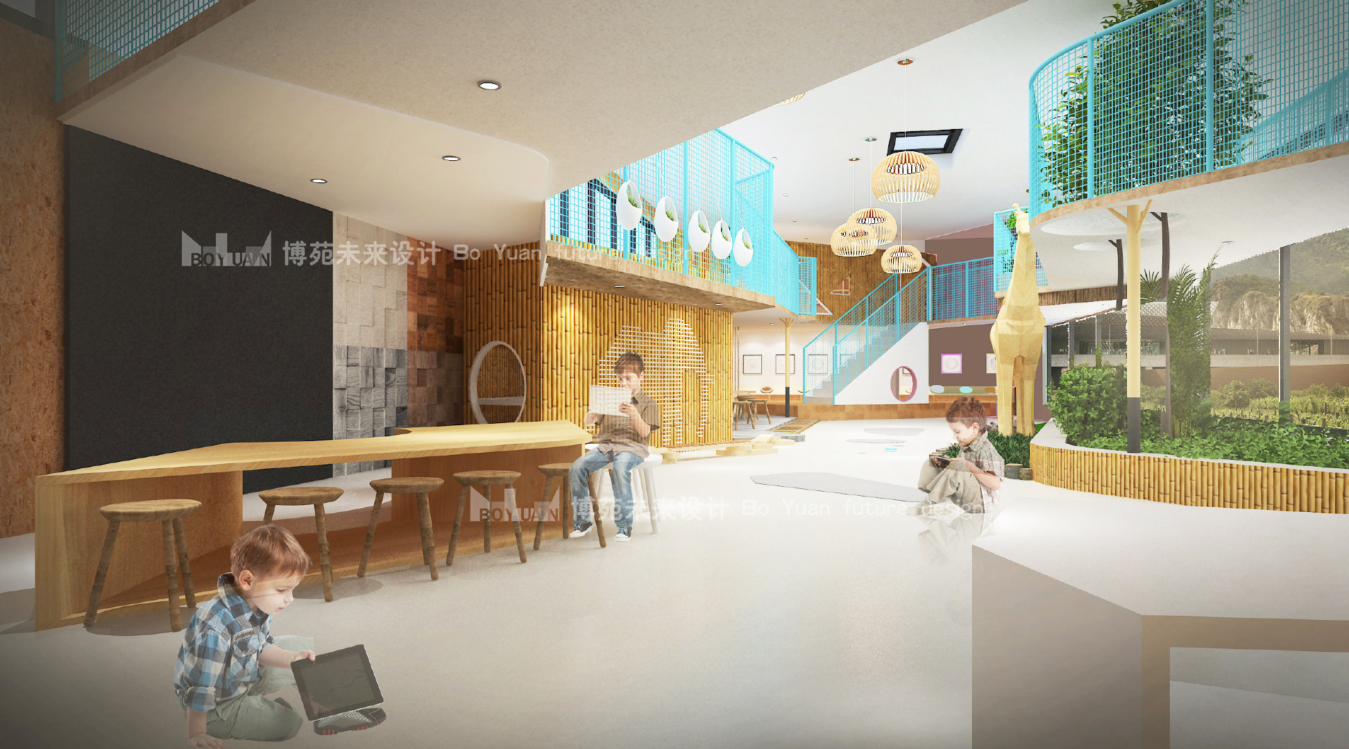 幼儿园教室装修设计,幼儿园装修如何整体设计