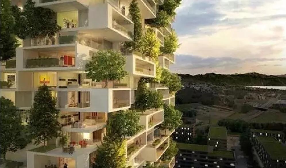 产品观察|*四代第**住宅:开发“垂直森林”,挑战设计极限