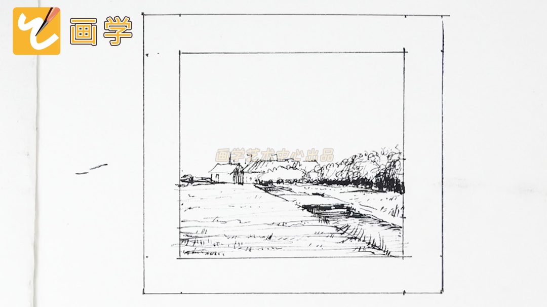 简单又好看的风景画教程,一学就会的风景画你学会了吗