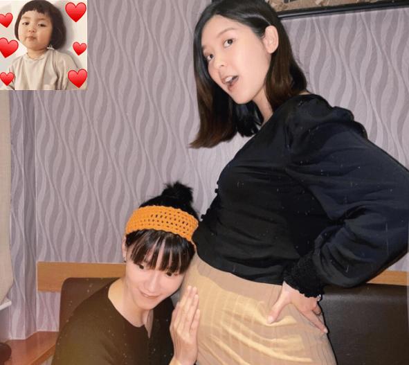 余香凝婚纱照曝光,余香凝孕妇照片