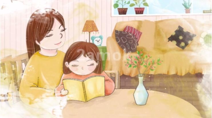 母亲，人生的第一任老师.母亲节视频素材，凌晨两点素材网