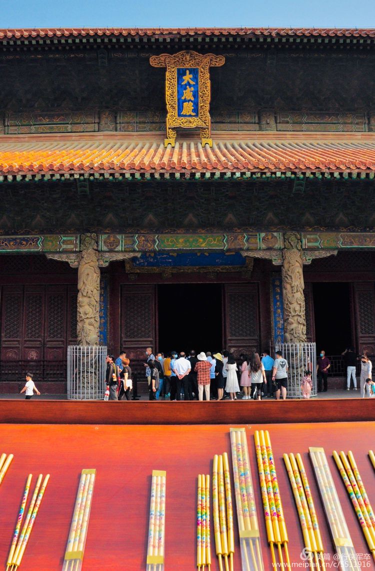 曲阜孔庙走马观花,曲阜孔庙朝圣