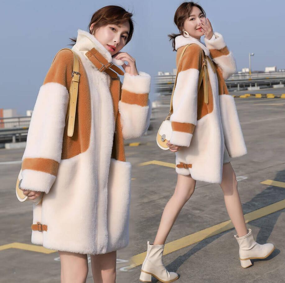 冬天保暖穿搭还得看羊羔毛外套,冬日羊羔毛外套怎么样穿不臃肿