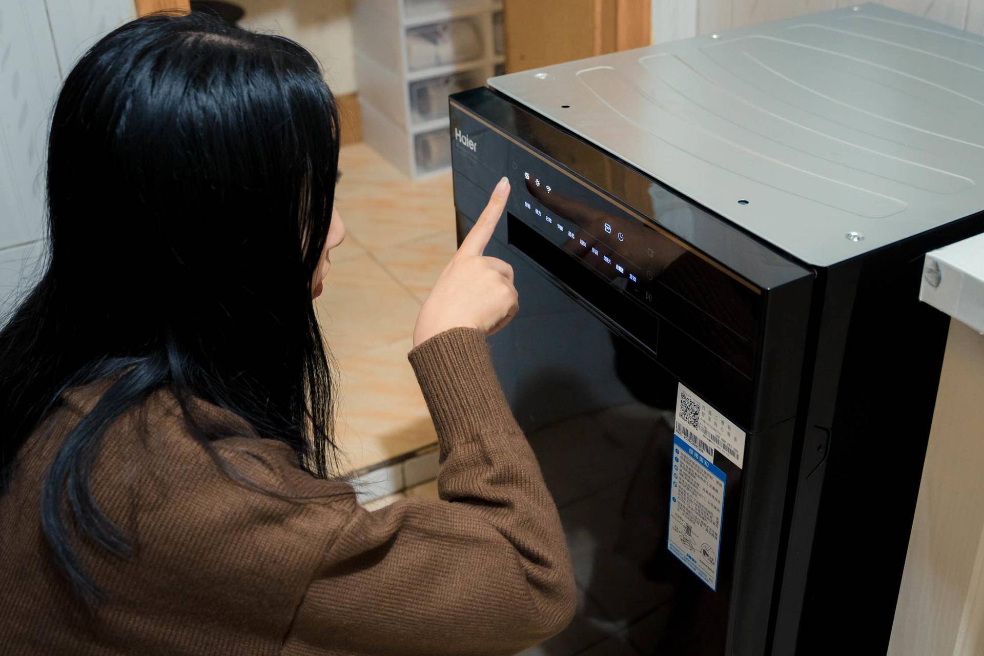 海尔10套大容量嵌入式洗碗机,海尔集成水槽洗碗机13套