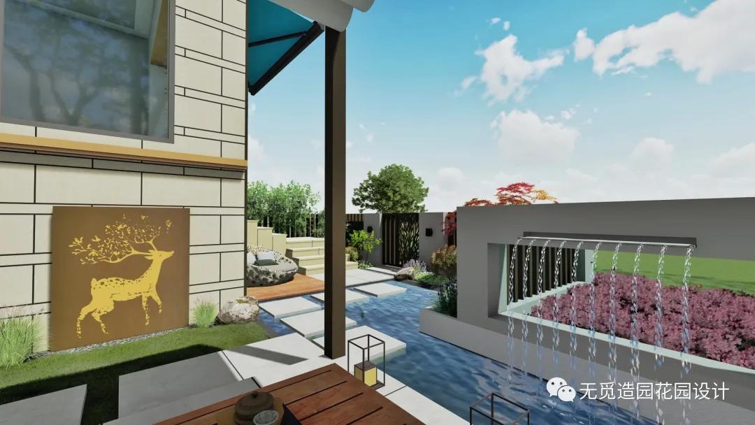 无觅造园：安徽35平宿州上河城外滩的秋水庭