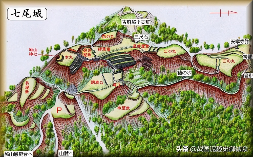 日本100大城堡,日本百大城堡复原图