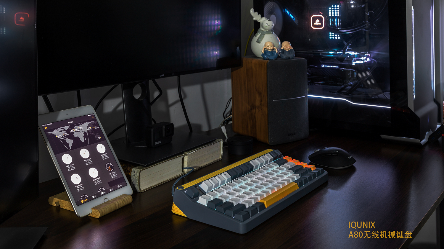 iqunixa80机械键盘拆解测评,iqa80键盘