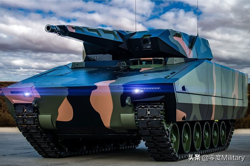 新型步兵战车完整版,全新国产山猫步兵战车