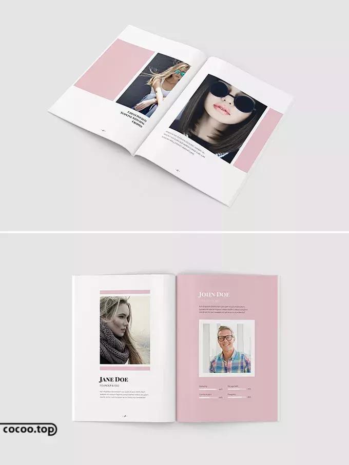 用网格做隔板,打破网格版式