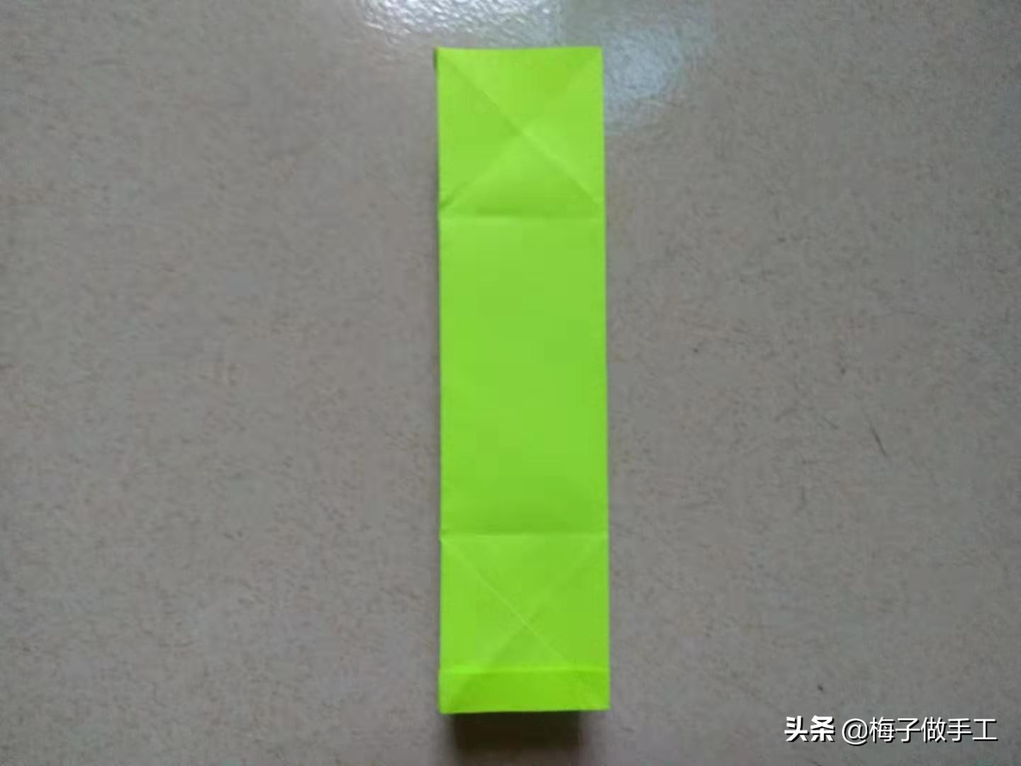 手工折纸简单好看的牛奶盒,简单折纸手工牛奶盒长方形纸