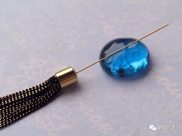 珠宝店的真丝流苏耳环，3步教你轻松完成