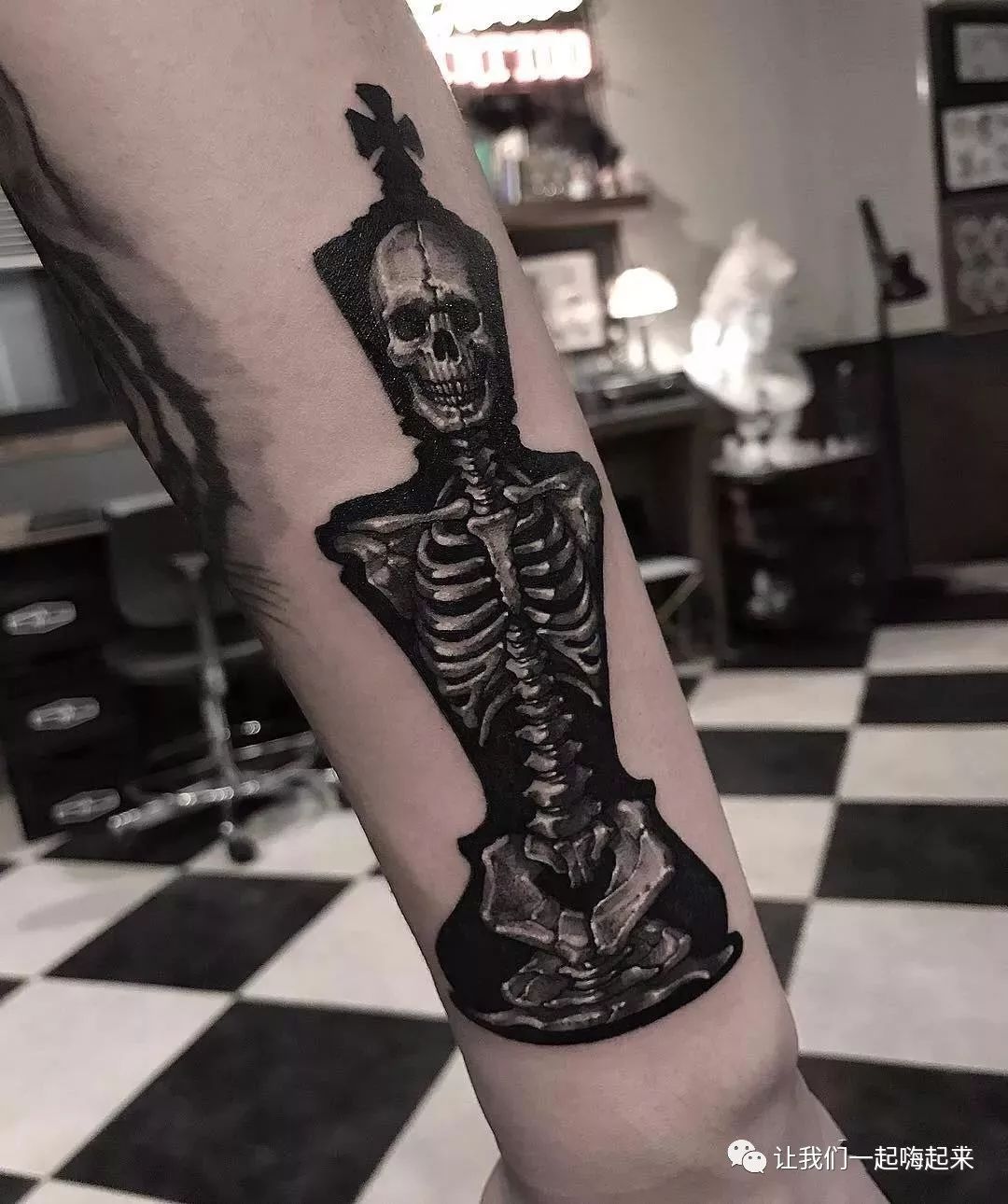 暗黑风格的纹身,暗黑风格纹身简洁