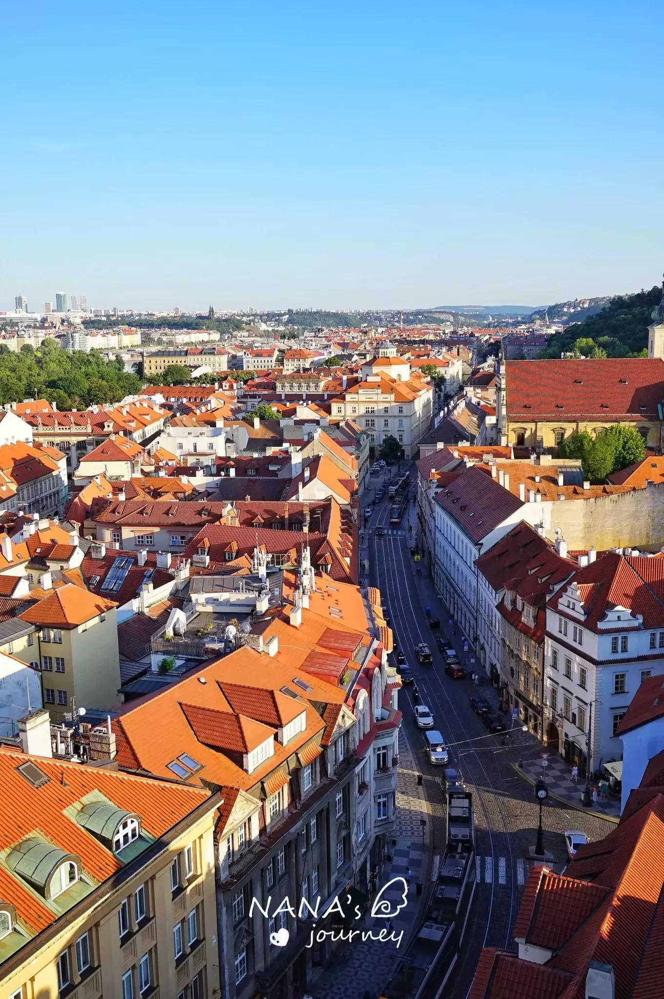 布拉格拍全景最佳位置,布拉格游览地图